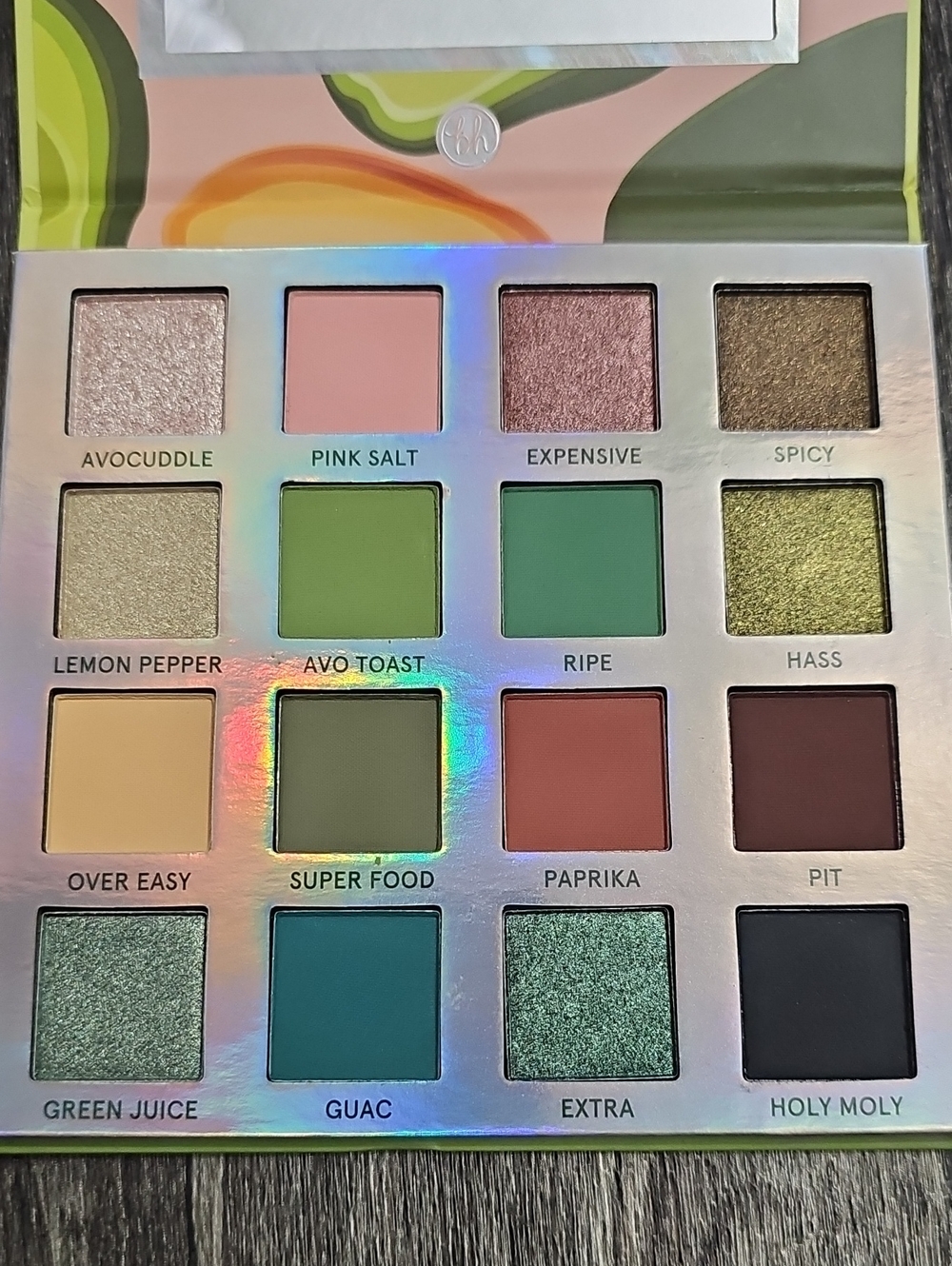 BH Cosmetics AVOCADO TOAST palette